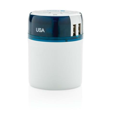 Travel Blue reseadapter med USB