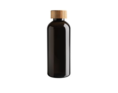 Produktbild RCS RPET flaska med lock i FSC bambu