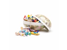 Produktbild Påskägg med godis, klassiskt - 18 cm