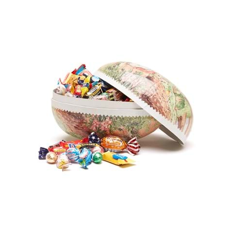 Påskägg med godis klassiskt - 25 cm