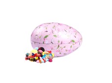 Produktbild Plåtägg med godis, 15 cm Magnolia