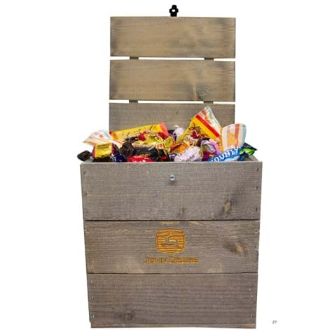 Trälåda med påskgodis i drivved– Stor, 2500g