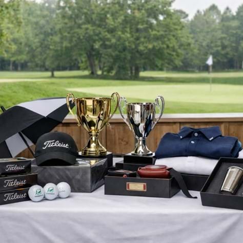 🏆 Vinstbord till golftävling