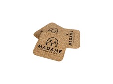 Produktbild Glasunderlägg kork